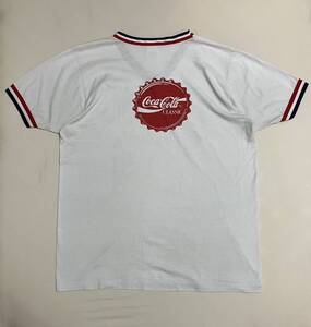 XL●90s Coca Cola × MLB ST.LOUIS CARDINALS USA製 コカコーラ× カージナルス ベースボールシャツ タイプ Tシャツ 90年代 ビンテージ