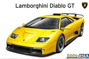 99 ランボルギーニ ディアブロ GT 1/24　プラモデル　アオシマ