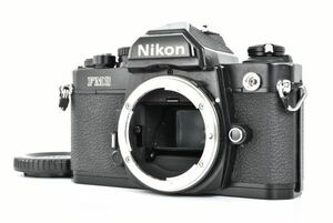 【美品 S/N 852xxxx 】Nikon ニコン New FM2 FM2N Black Film Camera フィルムカメラ 黒 ブラック EF-TN-JP578