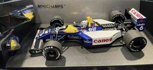 即決　 海外 高品質　送料込み　ナイジェル・マンセル　F1 1992 Williams Renault Nigel Mansell World Champion 1:18サイズ フィギュア