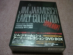 送込/廃盤未開封4枚組●ジム・ジャームッシュ アーリー・コレクション DVD-BOX●ストレンジャー・ザン・パラダイス/ダウン・バイ・ローCE他