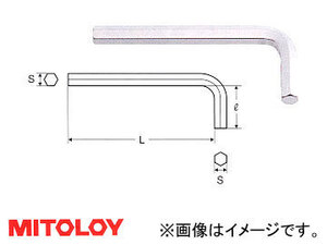 ミトロイ/MITOLOY L型ホローレンチ ショート スペア 黒染 0.89mm HS09