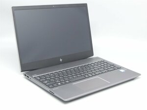 HP ZBook15v G5 / 第8世代i7-8750H / メモリ4G /15.6型/BIOSまで表示 / NOチェック詳細不明 / ノートPCパソコン / ジャンク品