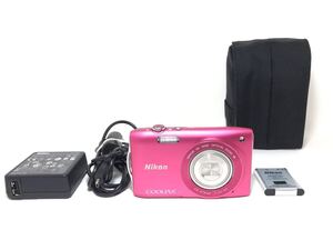 #7【美品・ケース付】 Nikon ニコン COOLPIX S3300