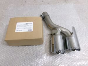 ★未使用!★BMW F10 528i 5シリーズ REMUS レムス マフラーカッター エンド デュアル 出口のみ 右 N20 B20 087112 1556 F11 等 / R5-005