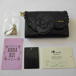 ■■202412即決■ ANNA SUI アナスイ未使用ブラック ルビー フラグメントケース / カード入れ / 名刺入れ