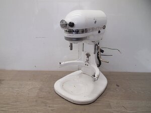 ☆【1R1107-20】 KitchenAid キッチンエイド スタンドミキサー KSM5WH 100V ジャンク