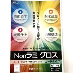 Non ラミグロス　カードタイプ　10枚