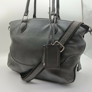 袋付き ペッレモルビダ ビジネス バッグ PELLE MORBIDA レザー 2way A4 トート ブラウン メイデンボヤージュ ブリーフケース 肩掛け可 