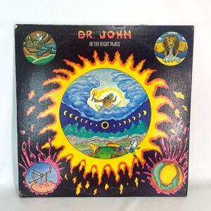 500円〜 【輸入盤】Dr. John In The Right Place 1973年 SD 7018 atlantic records stereo LP レコード 12inch インチ 動作未確認