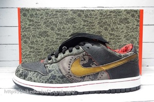 スペシャルボックス 未使用 2006年製 NIKE DUNK LOW PREMIUM SB SBTG サイズ：US10.5（28.5cm）313170-201 激レア希少モデル ナイキSB