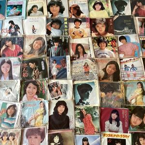 女性のみ1箱【約250枚】70-80年代　昭和歌謡　昭和ポップス　シティポップ　アイドル　7インチ EPレコード 大量セット 小泉今日子RD0731-8