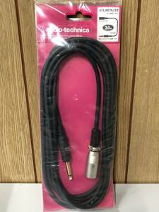 040422① 未使用品/送料無料　audio-technica キャノン変換ケーブル ATL407A/3.0