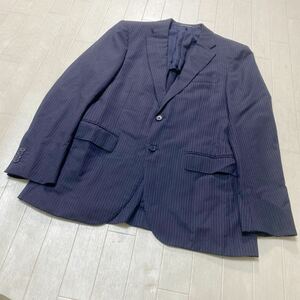 3986☆ ③ UNITED ARROWS GREEN LABEL RELAXING トップス テーラードジャケット 46 ネイビー ストライプ