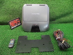 4FK3572 QN7)) トヨタ エスティマ AHR20W 中期型 ハイブリッドX アルパイン　フリップダウンモニター　TMX-R1050VG