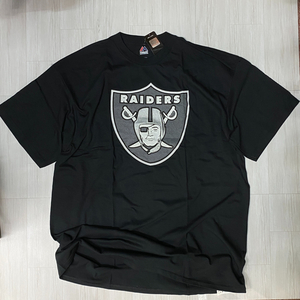 ラスト1 USA正規品 【XL】 MAJESTIC USA マジェスティック NFLオフィシャル Raiders レイダース 半袖 Tシャツ 黒 アメフト 西海岸