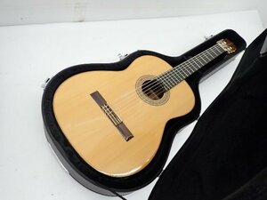 【弦交換済】松岡良治/RYOJI MATSUOKA クラシックギター MH-100 ハードケース付 ∽ 6F1F2-1