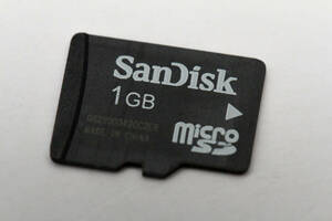 1GB microSDカード 　SanDisk