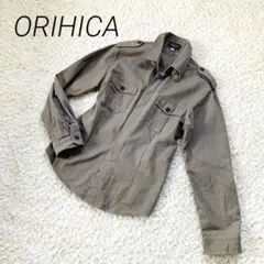 ORIHICA オリヒカ　ブルゾンジャケット　サイズM ブラウン