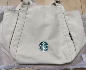 新品未使用　スターバックス STARBUCKS 福袋2025 キャンバス トートバッグ