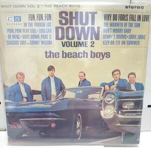 UK Reissue盤LP/The Beach Boys ビーチ・ボーイズ/SHUT DOWN VOLUME 2/C5-535/山下達郎 大滝詠一