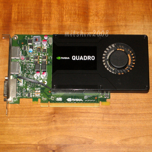 NVIDIA Quadro K2200 (PCIE2.0x16, 標準ブラケット) 動作確認済 クリックポストなら送料185円 [No.386]