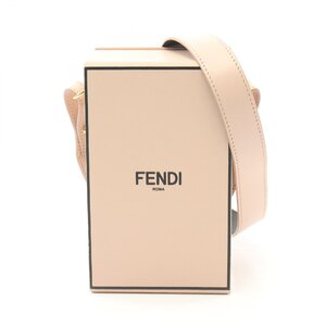 フェンディ ボックス ブランドオフ FENDI レザー ショルダーバッグ レザー 中古 レディース