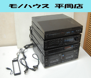 ジャンク KENWOOD システムコンポ P-7G/A-5G/T-7G/X-5WG テープ/チューナー/アンプ/レコード ケンウッド 札幌市