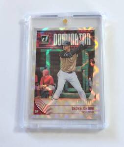 【 MLB 2018 Panini Donruss Baseball 】 大谷翔平 Shohei Ohtani /999 #D9 Dominator ROOKIE RC ※商品説明必読願います