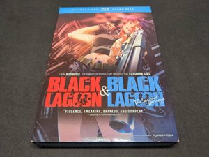 海外版 Blu-ray+DVD ブラックラグーン / Black Lagoon: Complete Set Season 1 & 2 (1期・2期、全24話収録) / 7枚組 / ff450