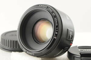 ■ほぼ新品■ Canon キヤノン EF 50mm F1.8 Ⅱ 焦点距離75mm　　　#1448