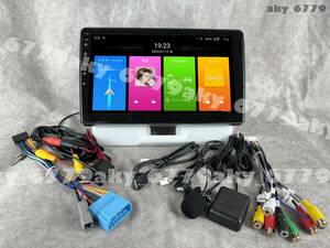 10インチ MR31 MR41 ハスラー 専用 パネル iPhone CarPlay アンドロイド ナビ ディスプレイオーディオ 新品 バックカメラ付 2GB/32GB