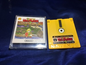 中古BP★ゼルダの伝説★ディスクシステムソフト/外箱、説明書欠品