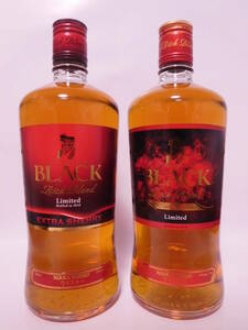 ★限定☆ ブラック ニッカ エクストラシェリー & コンフォートアロマ　700ml 43％ 2本セット☆BLACK NIKKA Extra Sherry & Comfort Aroma★