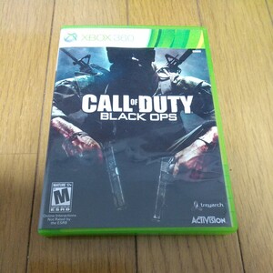 XBOX 360 コール オブ デューティ BLACK OPS 海外版