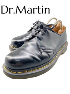 Dr.Martens/ドクターマーチン シューズ/ドレスシューズ レザー ブラック 1461 59 YELLOW WELT STITCH 3ホール UK7