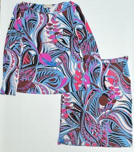 エミリオプッチ セットアップ ツーピース 総柄 Mサイズ EMILIO PUCCI