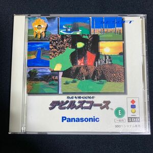 3DO ソフト デビルズコース T&E VR GOLF T＆E SOFT Panasonic