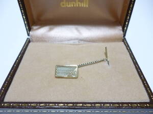 レア！！ダンヒル　dunhill　タイピン　タイタック　シルバー925＋金メッキ　極美品！！