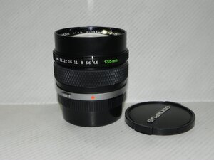 OLYMPUS OM-SYSTEM ZUIKO MC AUTO-MACRO 135mm/4.5 レンズ (中古品)