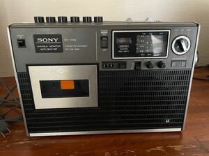 SONY ラジカセ CF-1700 昭和レトロ FM ソニー 通電確認済