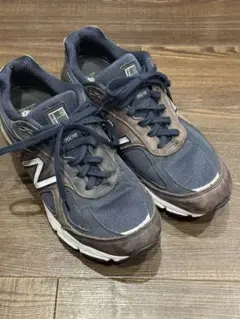 newbalance 990 v4 ネイビー　29cm