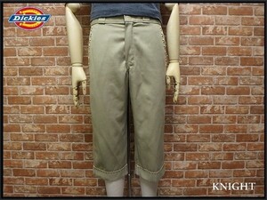 IZREE×Dickies クロップドパンツ・30▼イズリール×ディッキーズ/7分丈パンツ/ベージュ＠¨