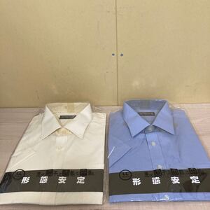 ※13142　カッターシャツ 半袖 2点セット VIVRECLUB　メンズ LLサイズ 長期保管品