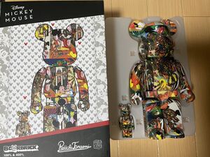 BE@RBRICK 田名網敬一 MICKEY MOUSE 100％ & 400％　ベアブリック 田名網敬一