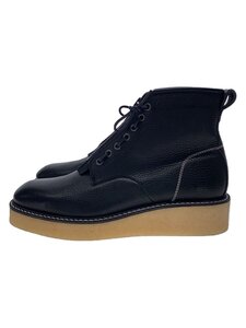 EARLE/レースアップブーツ/SIZE:41/ブラック/レザー/ER2204