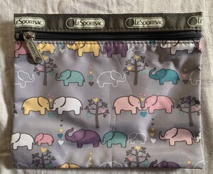 LeSportsac レスポートサック　ポーチ 象