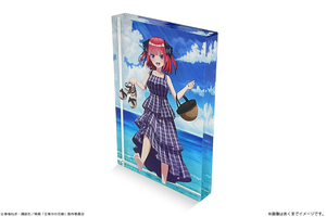 【新品/公式】映画 五等分の花嫁 アクリルブロック Ver. 砂浜デート 02 中野二乃 公式グッズ colleize