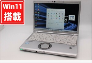 中古良品 フルHD 12.1型 Panasonic CF-SV7RD7VS Windows11 八世代 i5-8350U 8GB 256GB-SSD カメラ 無線 Office付 中古パソコンWin11 税無