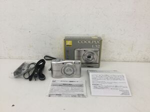 ●営ST494-60 【稼働品】 ニコン Nikon COOLPIX L32 NIKKOR 5× WIDE OPTICAL ZOOM 4.6-23.0mm 1:3.2-6.5 コンパクトデジタルカメラ